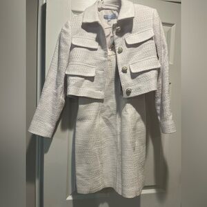 ANTONIO MELANI Textured Cream Blazer